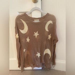 Moon and stars Wildfox sweater